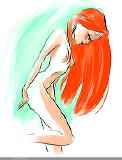 red-nude art photos